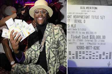 Floyd Mayweather bets against Canelo Alvarez, quadrupling his money