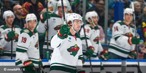 Hughes Scores 500th NHL Point in Return to Vancouver