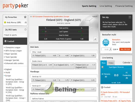 Matches poker bet