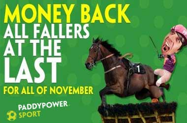 Paddy Power November Money Back Promotion
