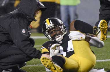 Antonio Brown suffers calf injury vs patriots: December 17th 2017