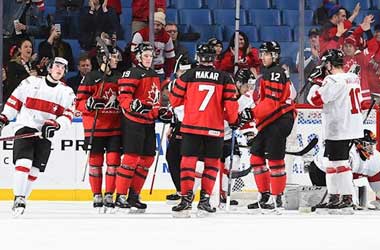 Canada beat Switzerland in Quater Finals at World Junior Championship 2018