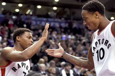 Kyle Lowry and DeMar DeRozan