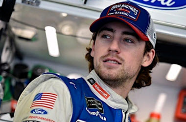 Ryan Blaney Earns Pole Position for NASCAR Monster Energy Cup in Vegas