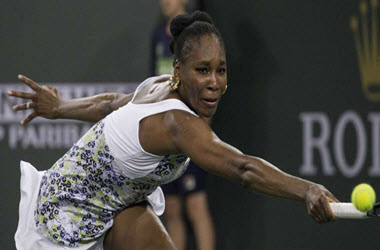 Venus Williams Wins Again Sister Serena at BNP Paribas Open