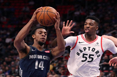 Toronto Raptors Take Win Against Detroit Pistons 108-98