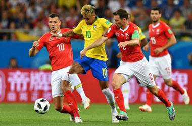 Match Between Switzerland and Brazil Ends in a Draw