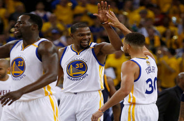 Golden State Warriors Win Game 1 of the NBA Finals