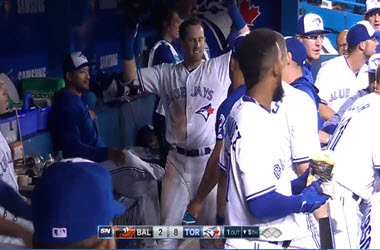 Billy McKinney Gets First Career Homer to Help Jays beat Orioles 8-2