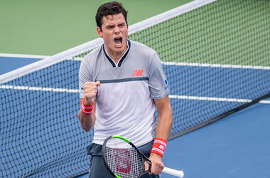 Canadians Milos Raonic and Denis Shapovalov face off at the Masters 1000 in Cincinnati