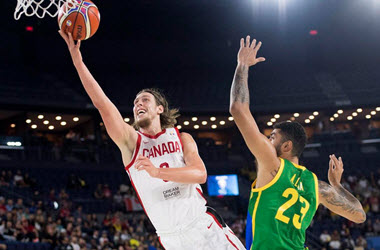 Team Canada Victorious over Team Brazil at FIBA World Cup of Basketball Qualifier