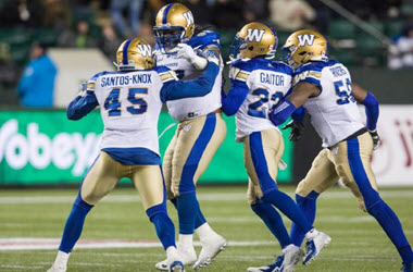 Winnipeg Blue Bombers Defeat Edmonton Eskimos 30-3