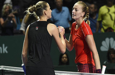 Karolina Pliskova Advances to Semifinals after Defeating Petra Kvitova