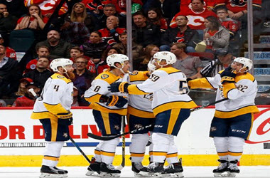 Nashville Predators Come out on top – Beat Calgary 5-3