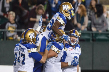 Blue Bombers Earn Third Straight Win after 40-32 Victory over Redblacks