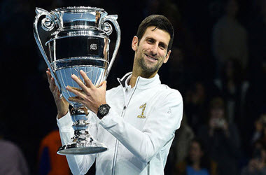 Novak Djokovic Defeats John Isner 6-4, 6-3 in Opener of ATP Finals