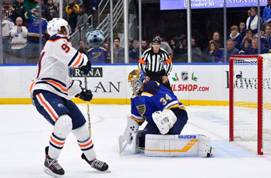 Edmonton Oilers Win in Shootout against the St Louis Blues