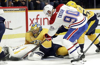 Nashville victorious over the Canadiens Thanks to Rinne