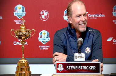 Stricker Named as Ryder Cup Captain for Team U.S