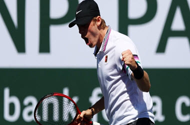 Shapovalov and Andreescu Both Win at Indian Wells