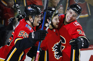 Calgary Flames End Losing Streak With Win over the Vegas Knights