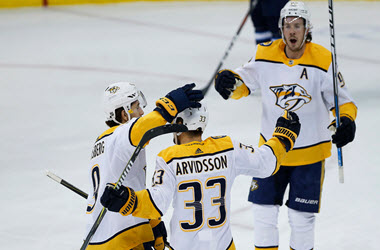 Nashville Predators Beat Minnesota Wild in Shootout