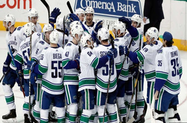 Vancouver Canucks Beat Dallas Stars with Shootout Goal
