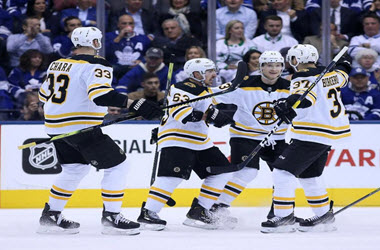 Boston Bruins Tie Series as Late Rally by Toronto Falls Short