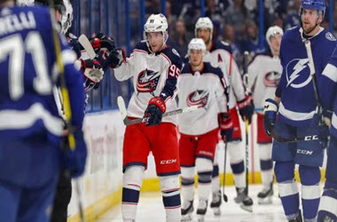 Columbus Blue Jackets Take 2-0 Lead in Series against the Lightning