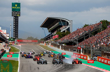 Louis Hamilton Wins Spanish GP ahead of Bottas for fifth 1-2 Finish for Mercedes