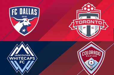 Dallas host Toronto, Vancouver host Colorado