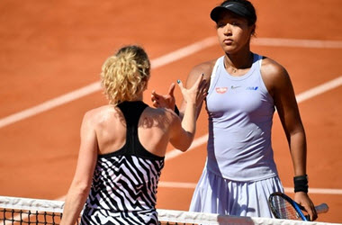 Winning streak Ends in Paris for Naomi Osaka