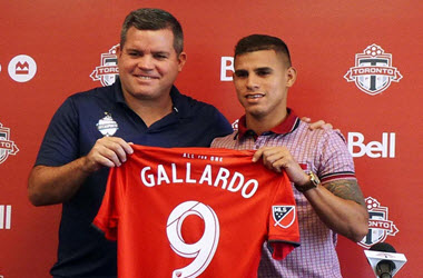 Erickson Gallardo Signed by Toronto FC