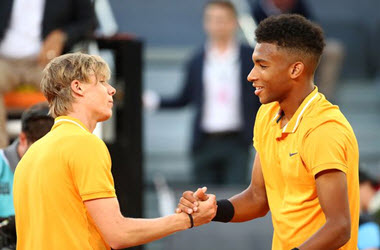 Canadians Shapovalov and Auger-Aliassime to Go Head to Head in U.S. Open First Round