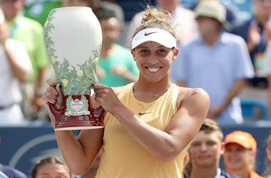 Madison Keys Takes her First Cincinnati Championship Title