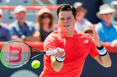 Milos Raonic Advances at Rogers Cup after Downing Lucas Pouille