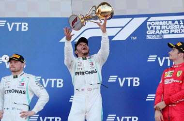 Lewis Hamilton Wins his Fifth Straight Russian Grand Prix
