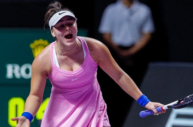 Andreescu Loses Opening Match at WTA Finals