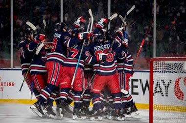 Bryan Little Scores in OT To Give Winnipeg win Calgary at Heritage Classic