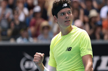 Canadian Milos Raonic Defeats Marin Cilic in Straight Sets to Advance to Aussie Open Quarterfinals