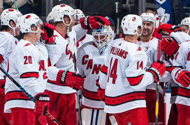 Backup Goalie David Ayres Saves the Night as Carolina beats Toronto