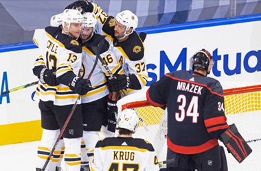 Boston Bruins Take 2-1 Series Lead over the Carolina Hurricanes