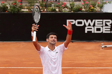 Novak Djokovic Advances to the Finals in the Italian Open