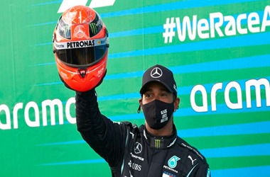 Lewis Hamilton ties Schumacher’s Record with Eifel Grand Prix Win