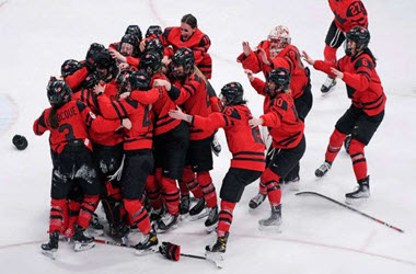 Canada Wins Gold in Women’s Olympic Hockey Final