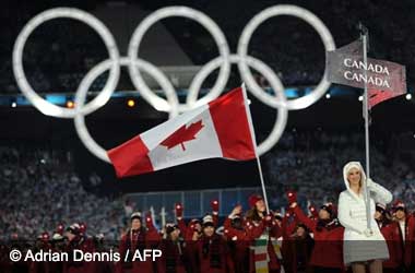 Canadian delegation at Vancouver 2010