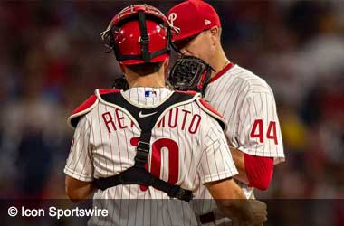 J. T. Realmuto and Kyle Gibson