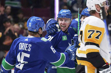 Vancouver Earns Second Straight Win Against the Penguins