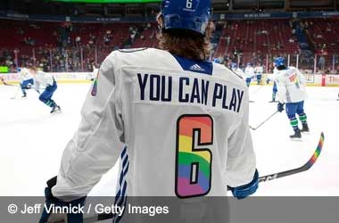 Vancouver Canucks Pride Night Warm Up Jersey