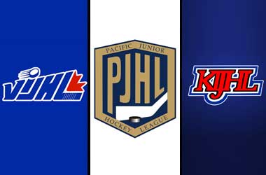  Vancouver Island Junior Hockey League, Pacific Junior Hockey League and Kootenay International Junior Hockey League
